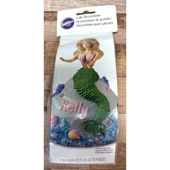 Wilton Mermaid Cake Topper & Wonder Mold Pan Set - Picture 4 of 5